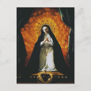 Postal Santa Margaret Mary Alacoque
