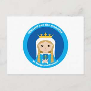 Postal Santa Margarita de Escocia