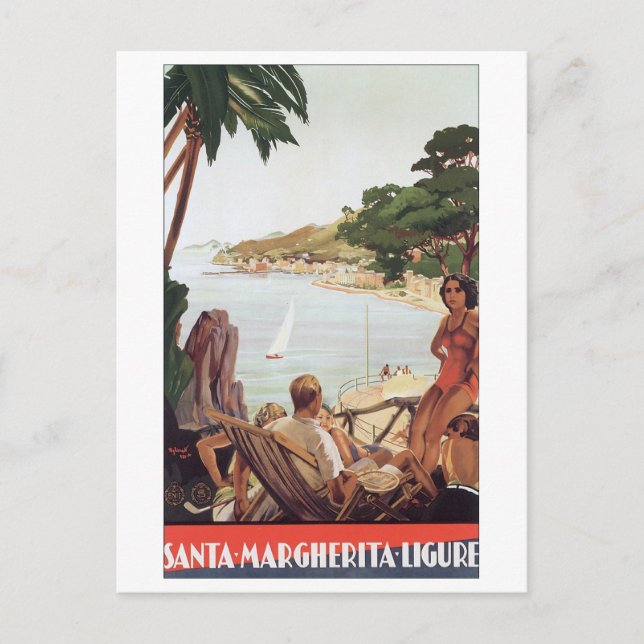 Postal Santa Margherita Ligure (Anverso)