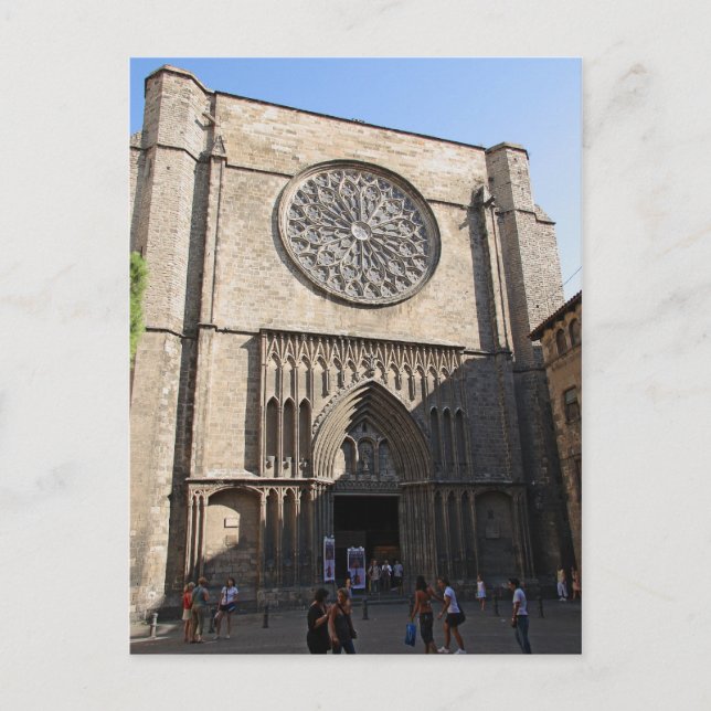 Postal Santa María del Pi (Anverso)