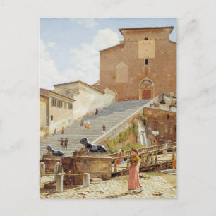 Postal Santa María en Aracoeli, Roma