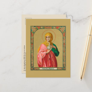 Postal Santa María Magdalena como Mirofora (ORX 01) Postc
