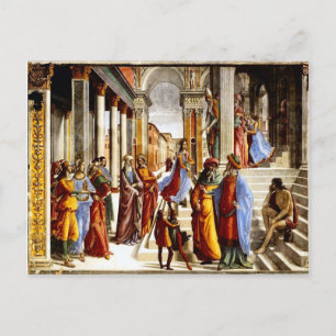 Postal Santa Maria Novella, Presentación de María