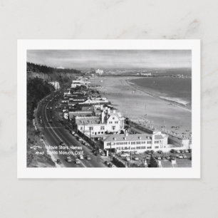 Postal Santa Mónica, California Vintage