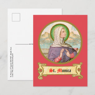 Postal Santa Mónica de Tagaste (SAU 047; detalle)