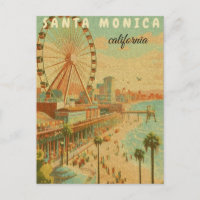 santa mónica  mónica california  viaje vintage cl