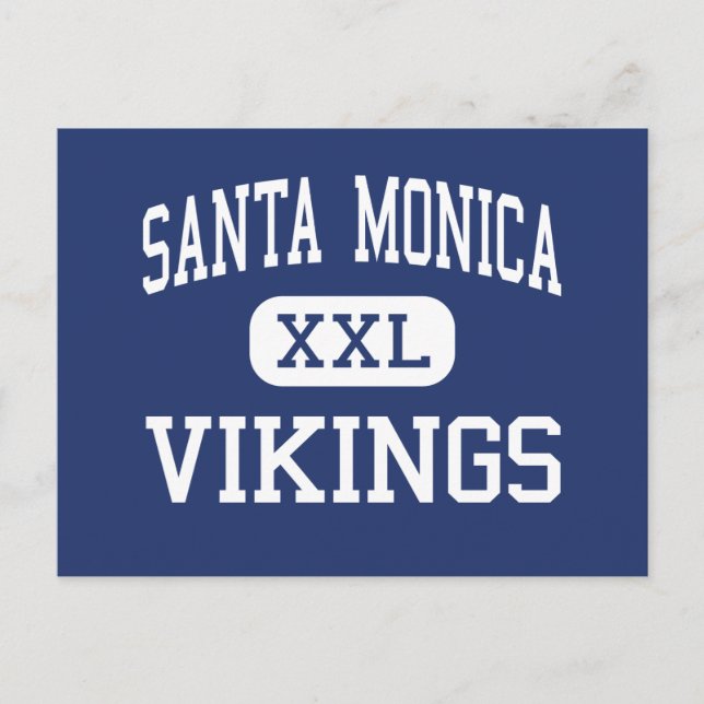 Postal Santa Mónica - Vikings - High - Santa Mónica (Anverso)