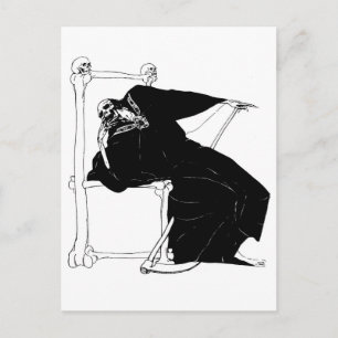 Postal "Santa Muerte"