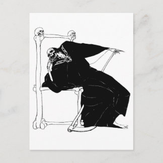 Postal "Santa Muerte"