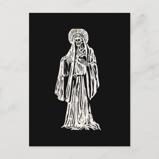 Postal Santa Muerte (Anverso)