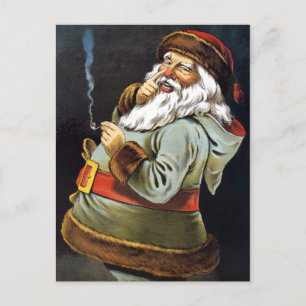 Postal Santa Postcard vintage