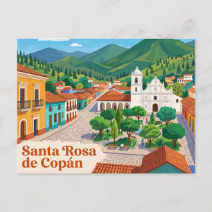 Postal Santa Rosa de Copán Honduras