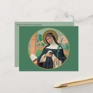 Postal Santa Rosa de Lima (Detalle; K 48)