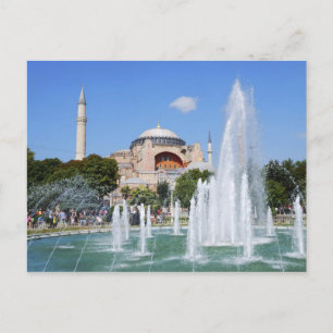 Postal Santa Sofía, Estambul