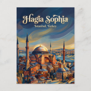 Postal Santa Sofía, Estambul, Marmara