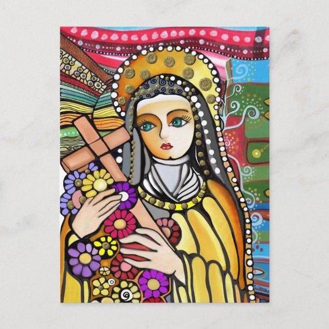Postal Santa Teresa de Jesús (Anverso)