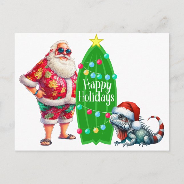 Postal Santa Tropical (Anverso)