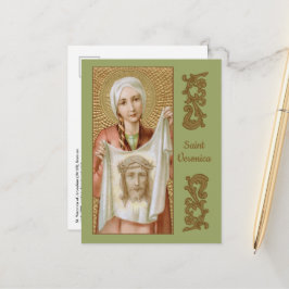 Postal Santa Verónica de Jerusalén (60 JM)