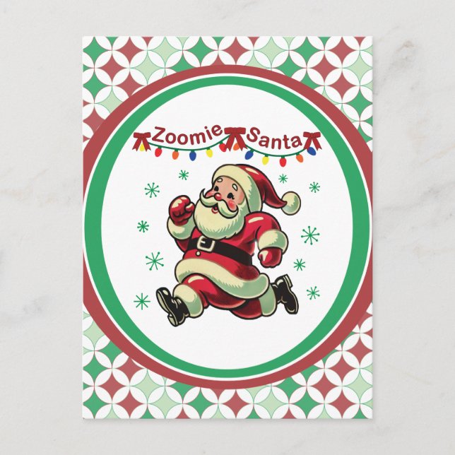 Postal Santa Zoomie Navidad (Anverso)