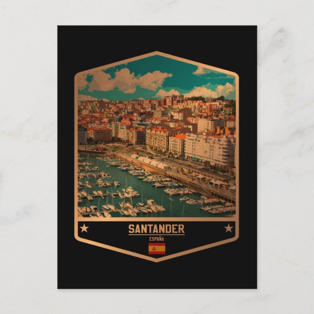 Postal Santander (Anverso)