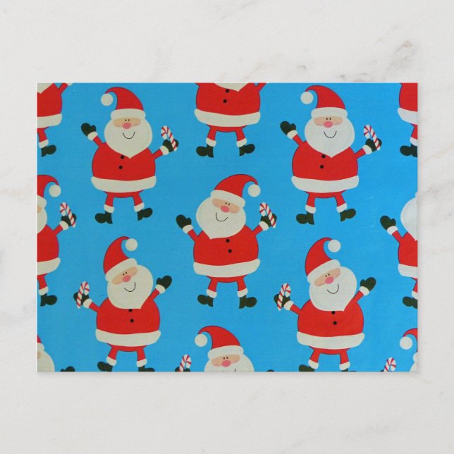 Postal Santas Felices (Anverso)