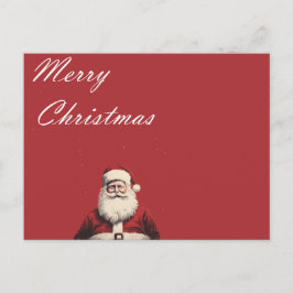 Postal Santa's Vintage Greetings Postcard
