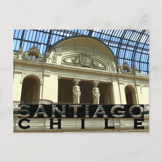 Postal Santiago (Anverso)