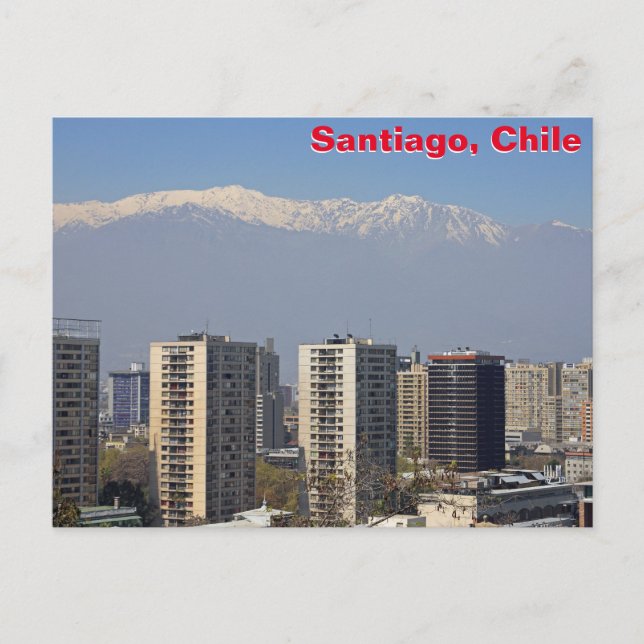 Postal Santiago, Chile (Anverso)