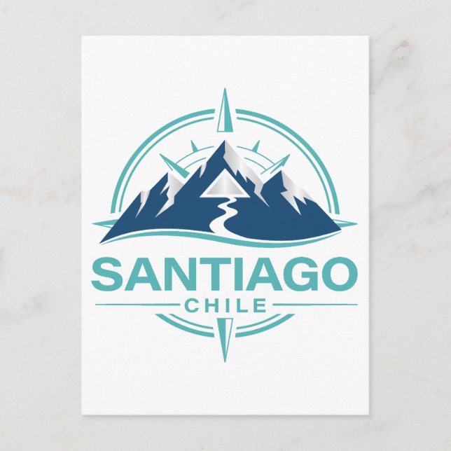Postal Santiago Chile South America (Anverso)