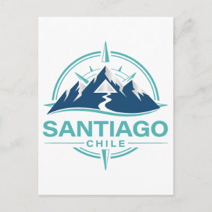 Postal Santiago Chile Sudamérica
