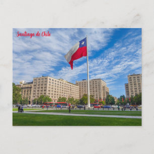 Postal Santiago de Chile, Bandera Bicentenario