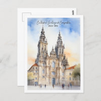 Santiago de Compostela Galicia Famoso Lugar de Via