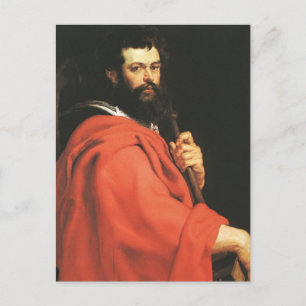 Postal Santiago el Apóstol por Peter Paul Rubens