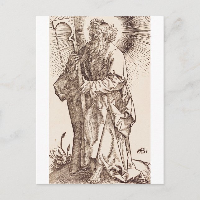 Postal Santiago hijo de Alphaeus (Anverso)
