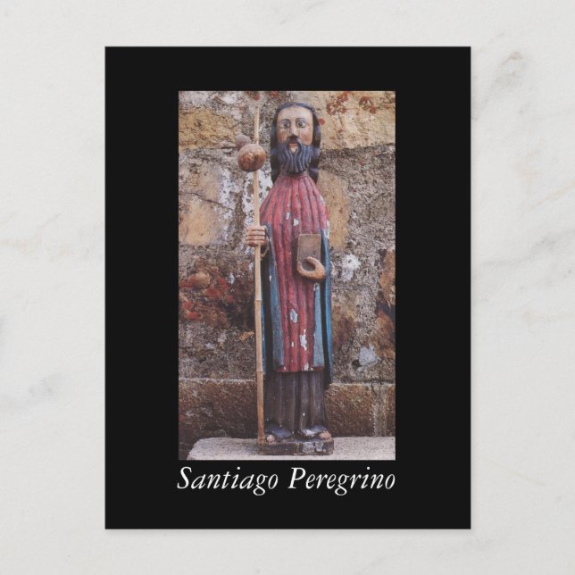 Postal Santiago Peregrino (Anverso)