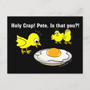 Postal ¡Santo Crap! Pete, ¿eres tú?