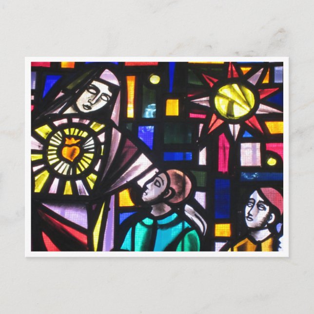 Postal santo de catedral (Anverso)