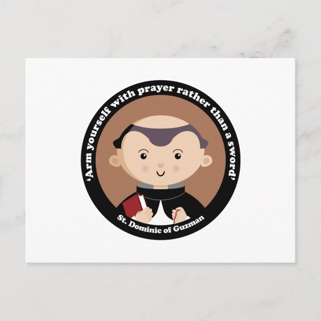 Postal Santo Domingo de Guzmán (Anverso)