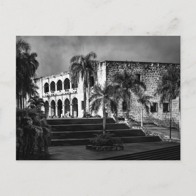 Postal Santo Domingo-República Dominicala (Anverso)