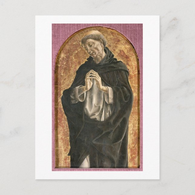 Postal Santo Dominic (temperatura en el panel) (Anverso)