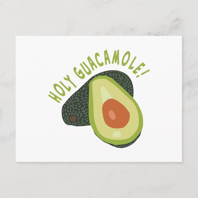 Postal Santo Guacamole (Anverso)