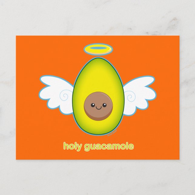 Postal Santo Guacamole (Anverso)