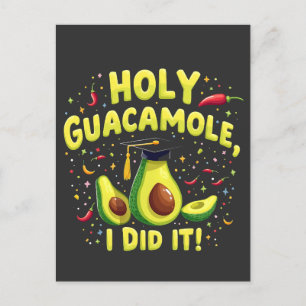Postal Santo Guacamole Lo Hice Graduado Cinco De Mayo