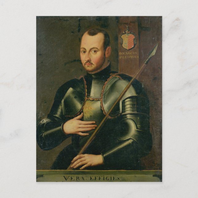Postal Santo Ignatius de Loyola (Anverso)