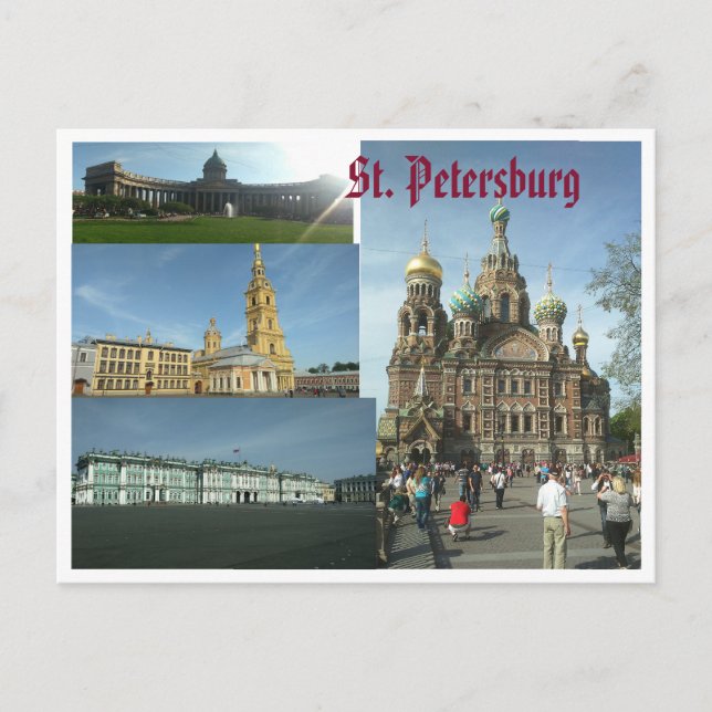 Postal santo petersburg (Anverso)