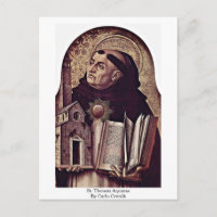 Santo Tomás De Aquinas Por Carlo Crivelli