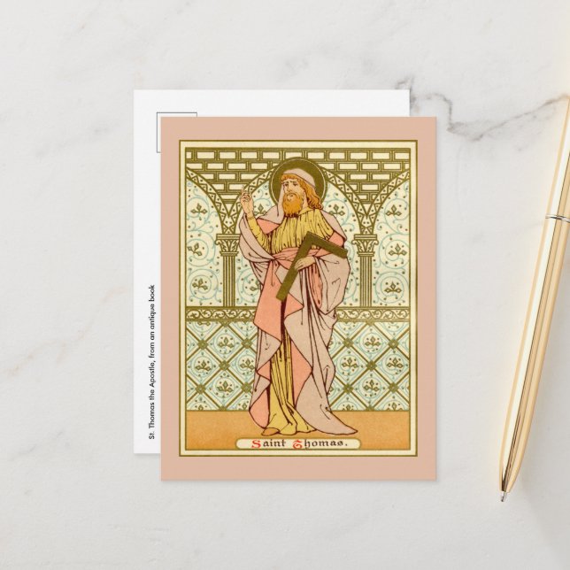 Postal Santo Tomás del Apóstol (RLS 18) (Anverso/Reverso In Situ)