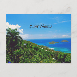 Postal Santo Tomás Islas Vírgenes de los Estados Unidos