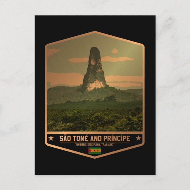 Postal Santo Tomé y Príncipe (Anverso)