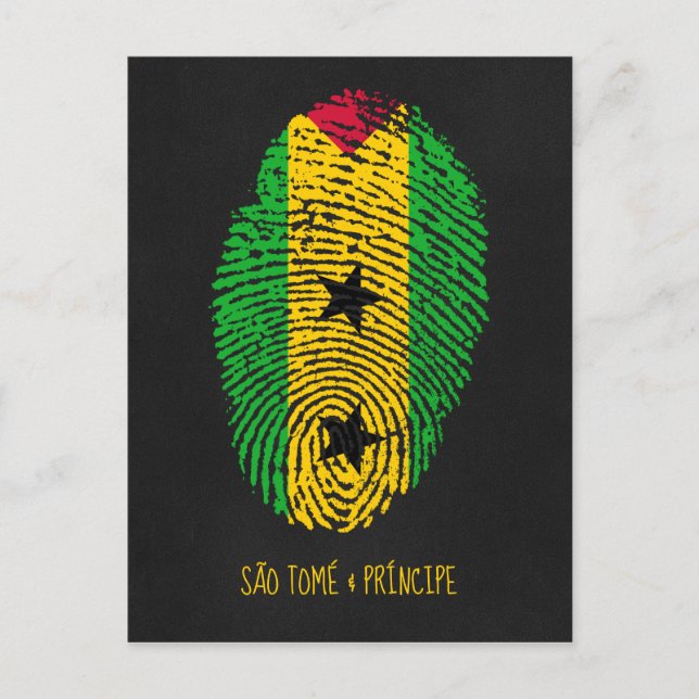Postal Santo Tomé Y Príncipe (Anverso)